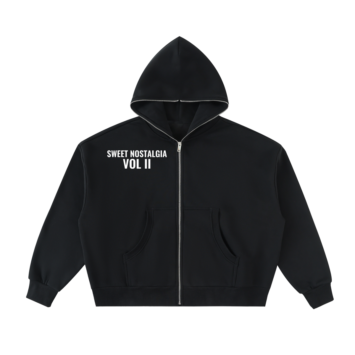 SWEET NOSTALGIA VOL 2 Hoodie (Fleeced Full-Zip Boxy)