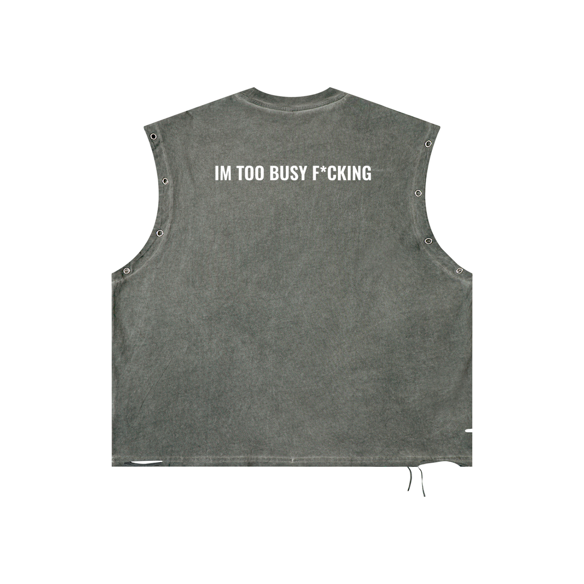 Distressed T.B.O Tank Top