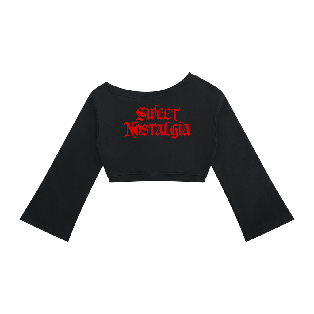 Women's Off-Shoulder Sweatshirt