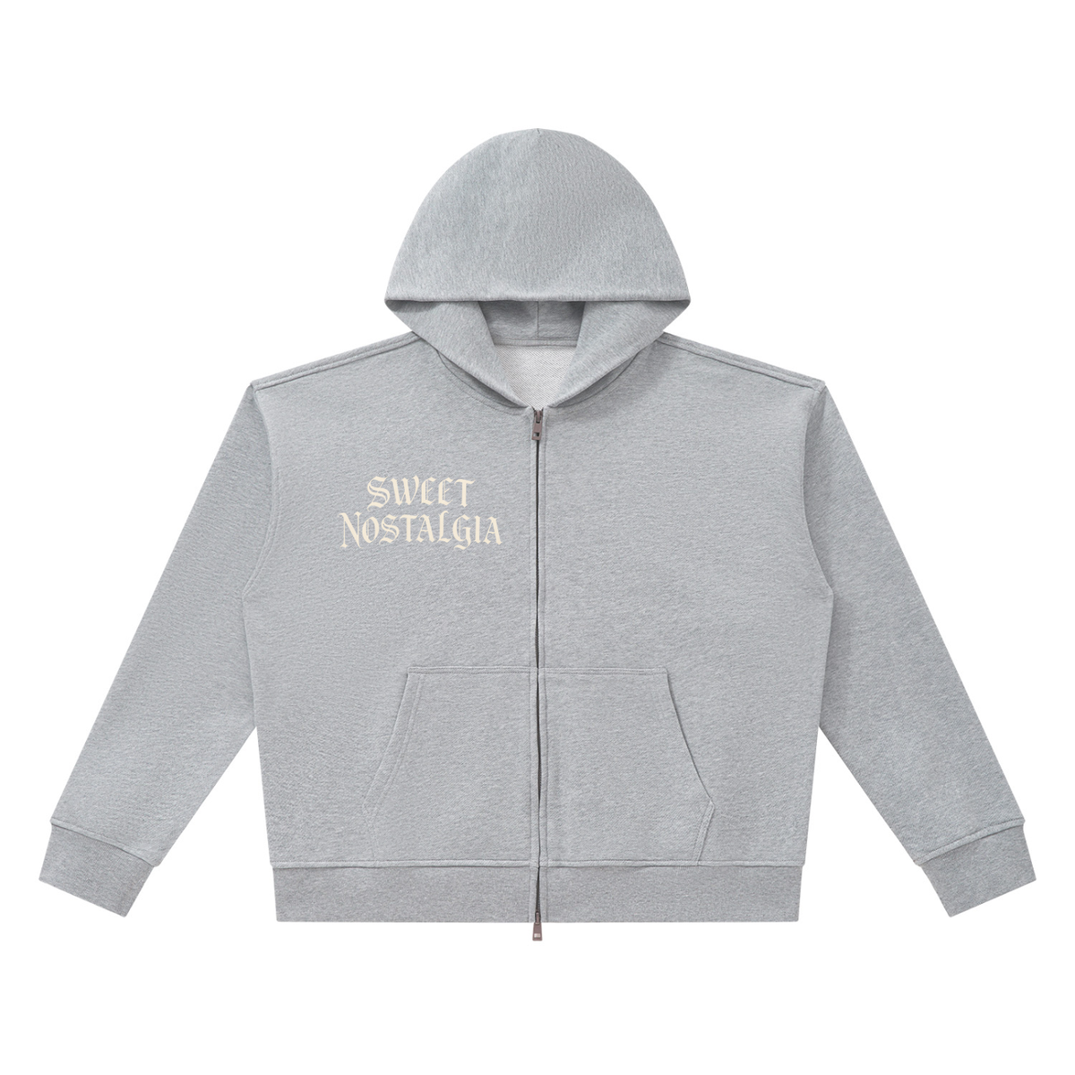 Unisex CACTUS Heavyweight Full Zip Boxy Hoodie