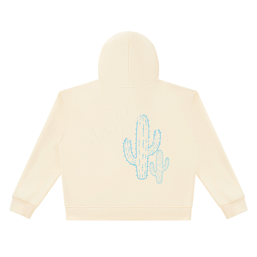 Unisex CACTUS Heavyweight Full Zip Boxy Hoodie