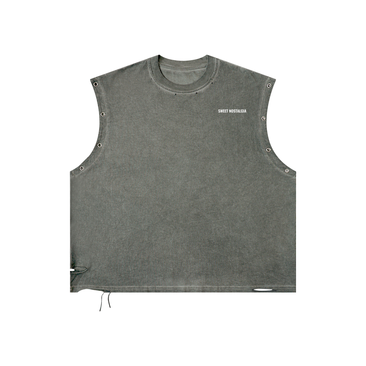 Distressed T.B.O Tank Top