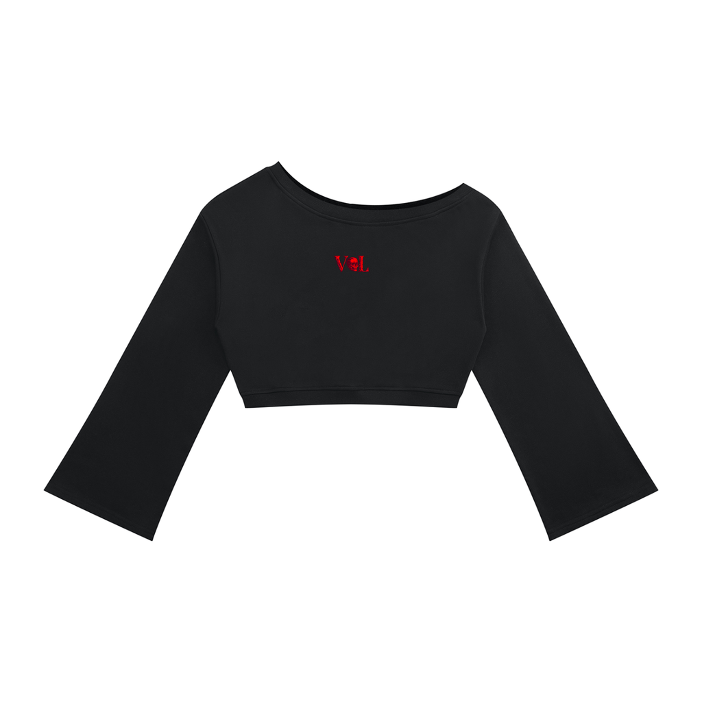 Women's Off-Shoulder Sweatshirt