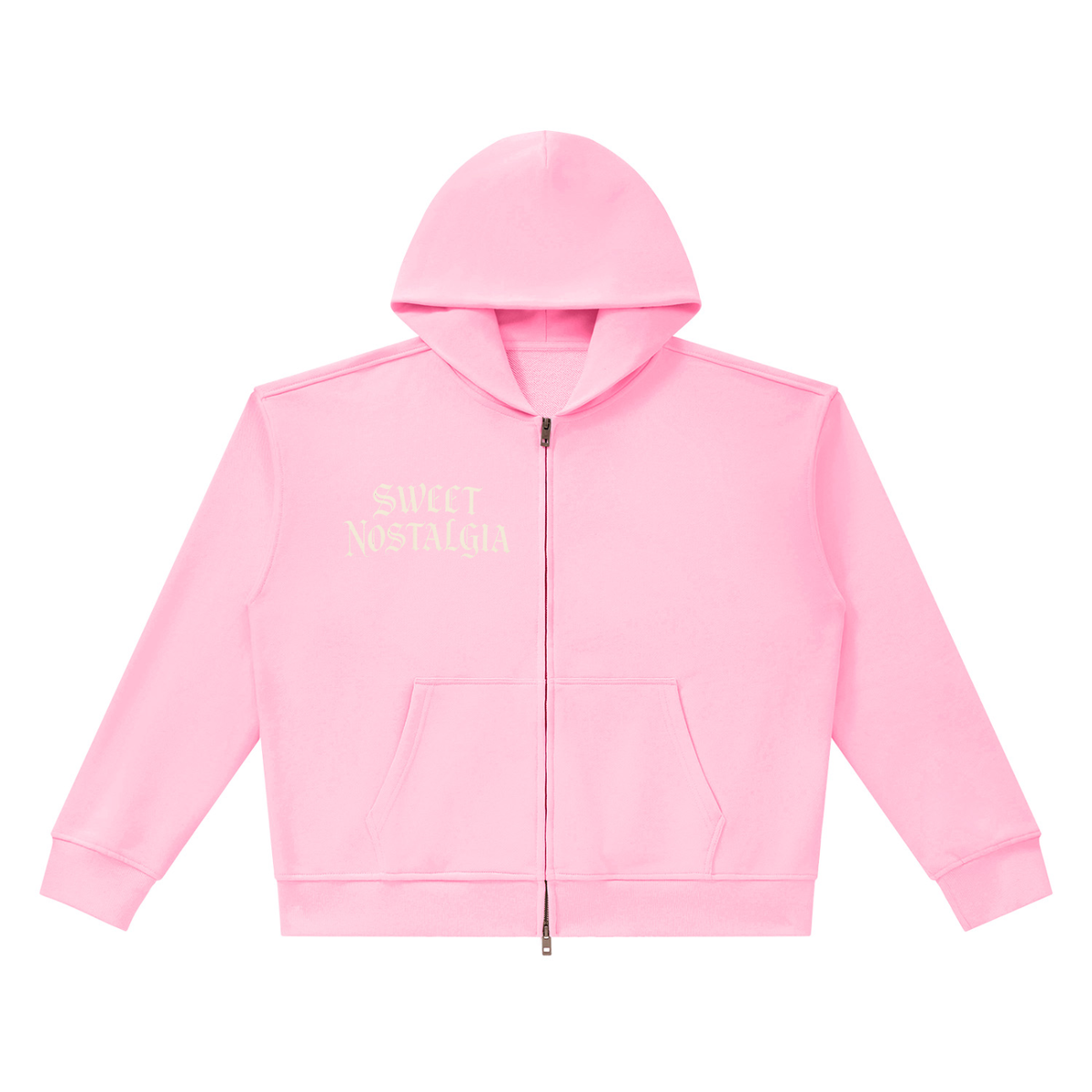Unisex CACTUS Heavyweight Full Zip Boxy Hoodie