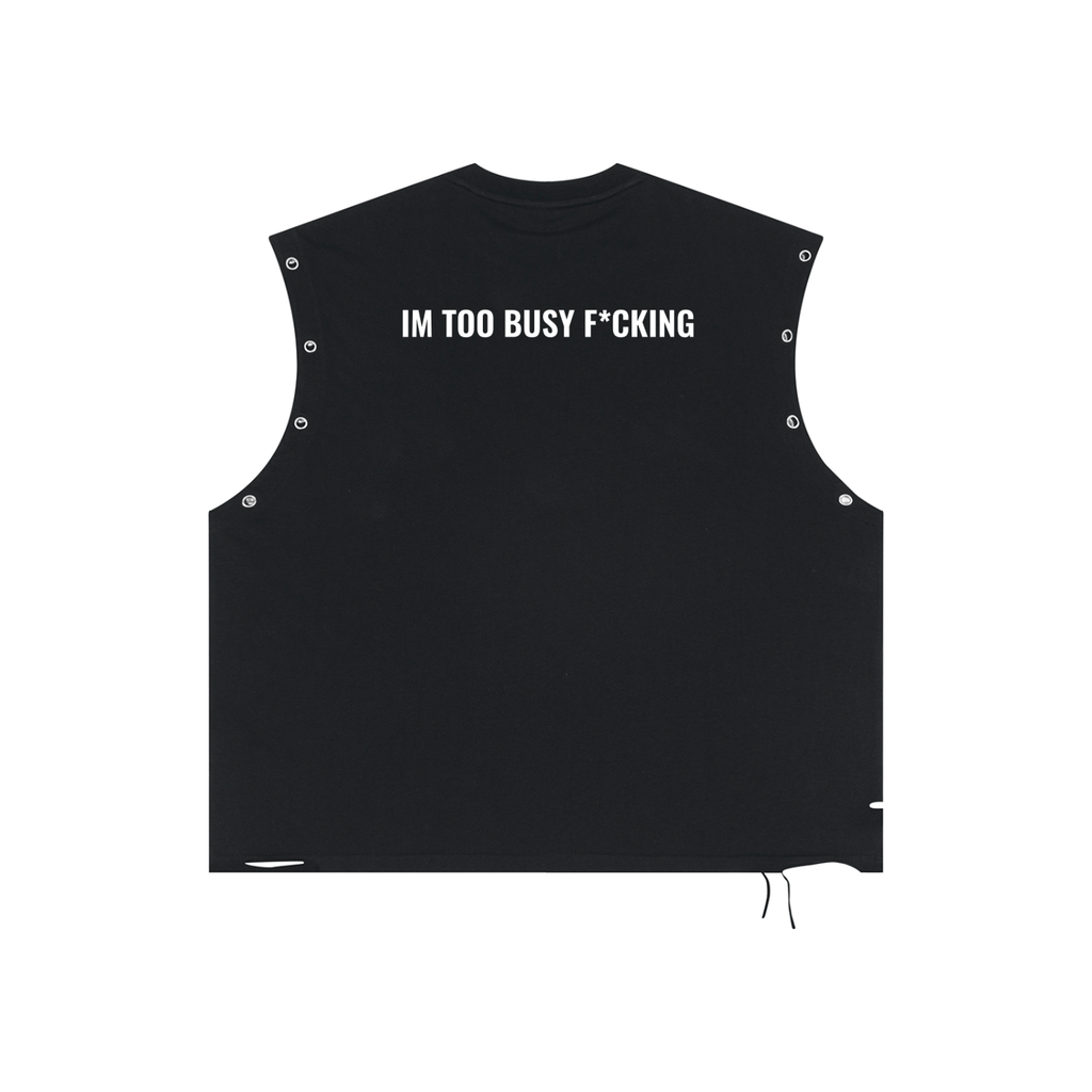 Distressed T.B.O Tank Top